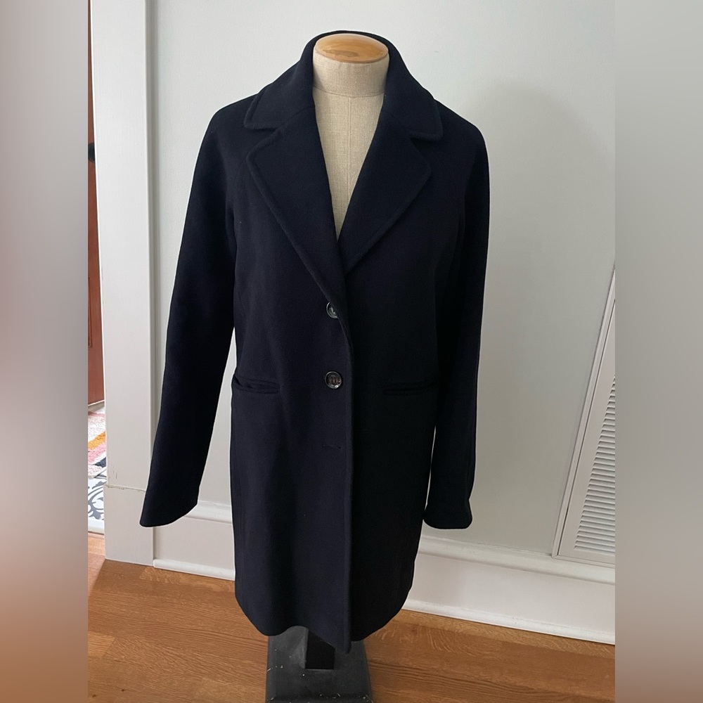 Calvin Klein Wool Car Coat